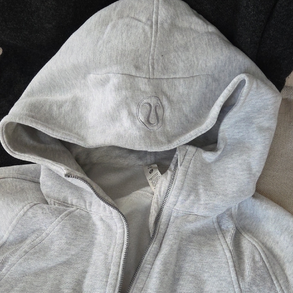 Lululemon Athletica Light Gray  Hoodie